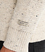 M-3050-KWC226 Men Knitwear Collar (Antique White Melee 0009)