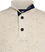 M-3050-KWC226 Men Knitwear Collar (Antique White Melee 0009)