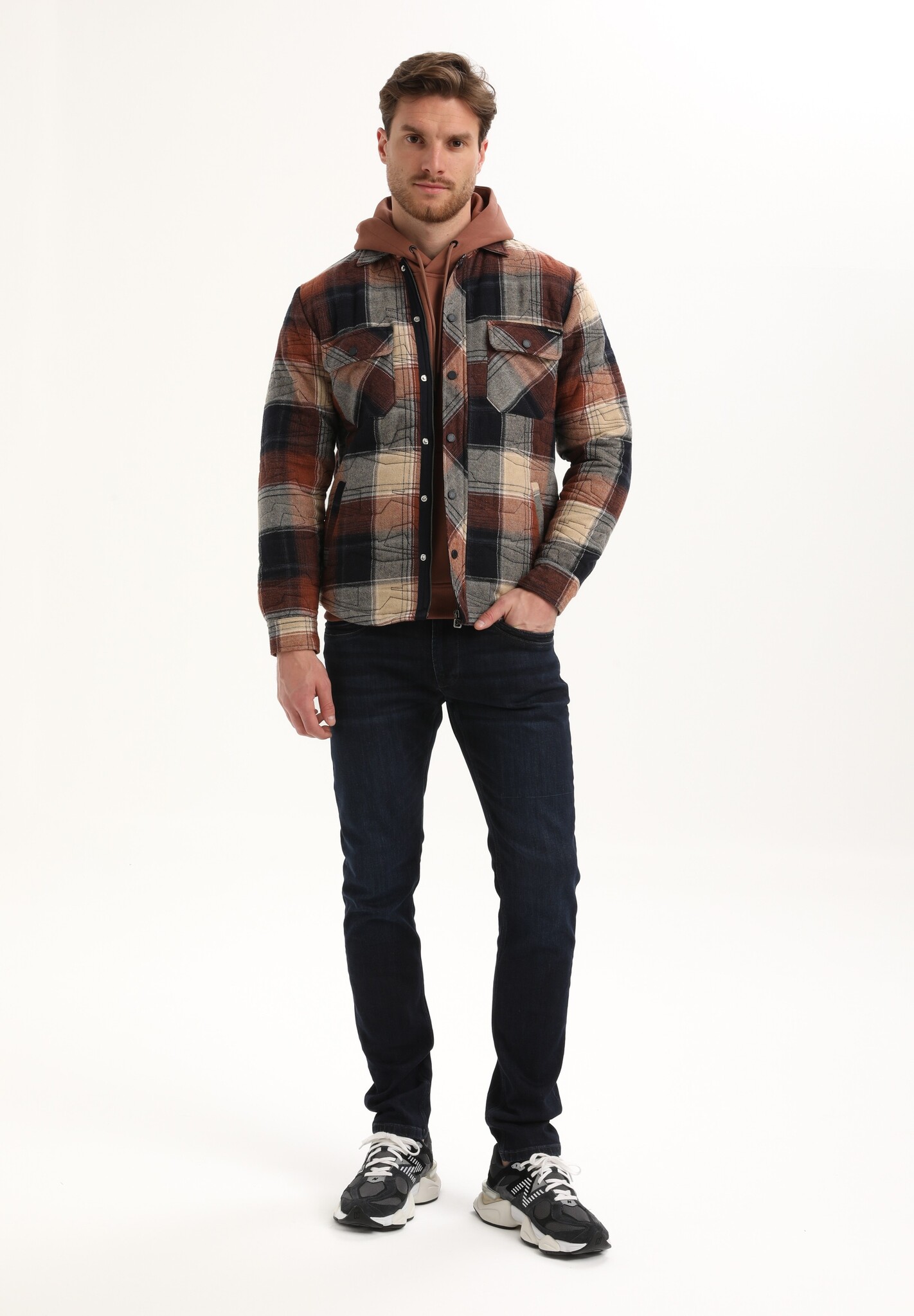 425747 Men Vesten (9898 Multicolor)