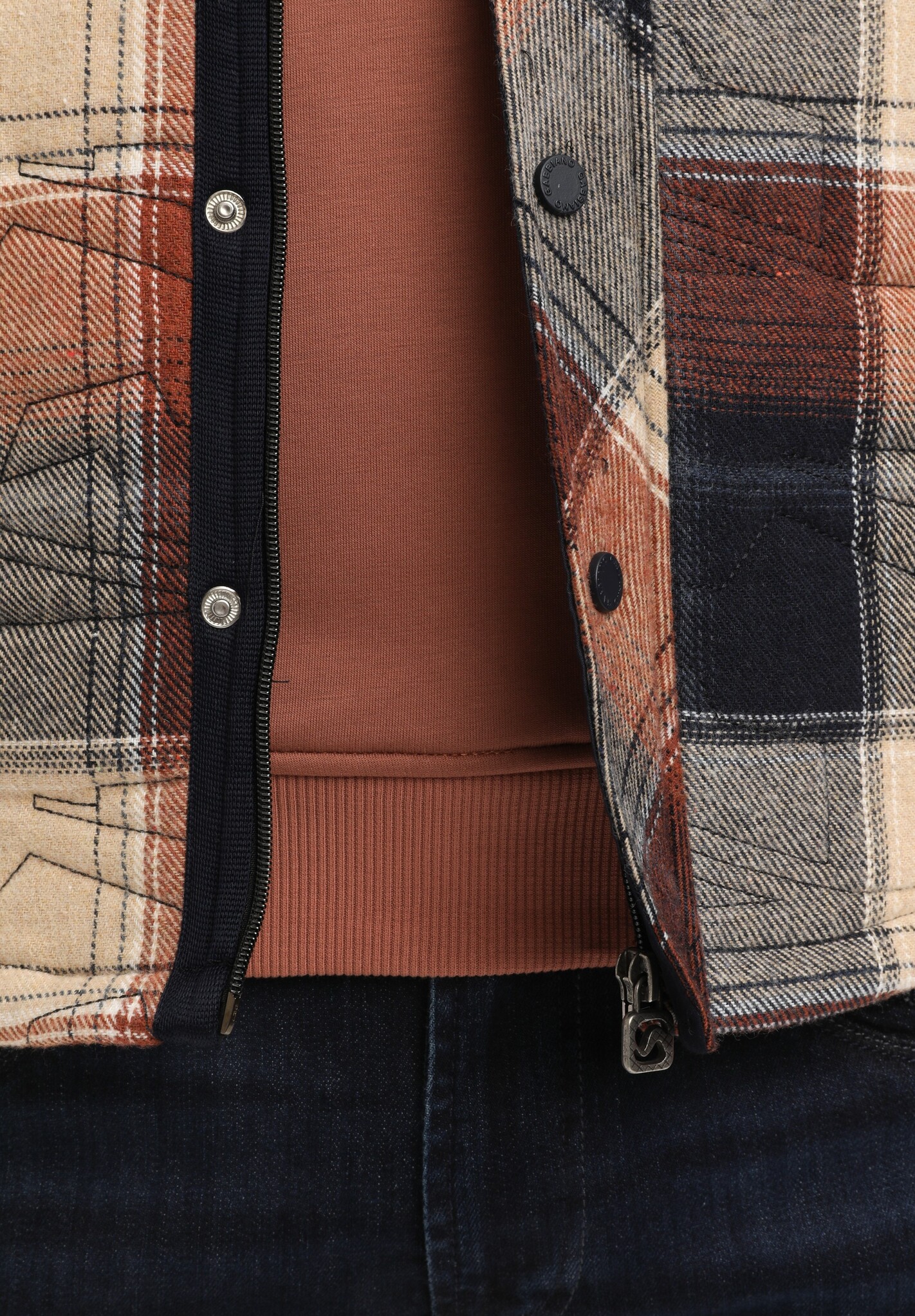 425747 Men Vesten (9898 Multicolor)