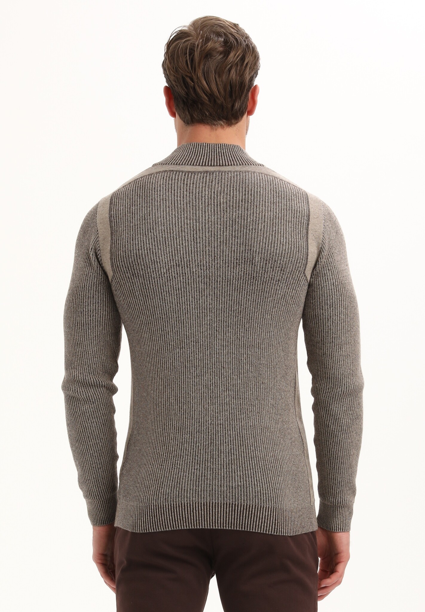 615770 Men Knits (5558 Taupe)