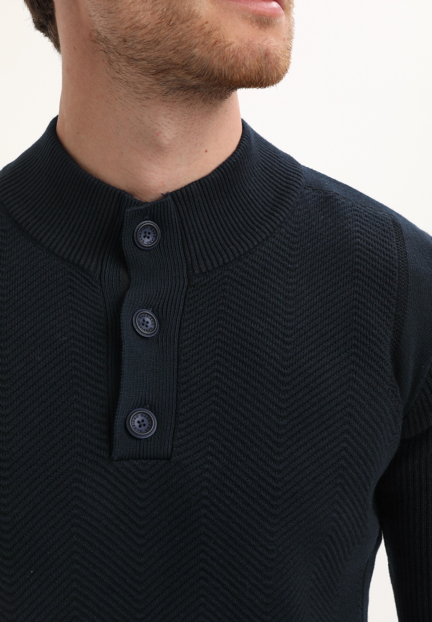 615770 Men Knits (301 Navy)