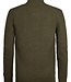 M-3050-KWC226 Men Knitwear Collar (Army Green 6088)