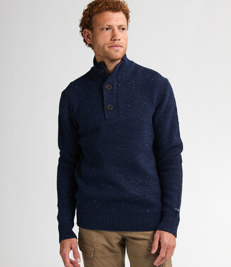 Petrol Industries M-3050-KWC226 Men Knitwear Collar (Deep Capri 5090)