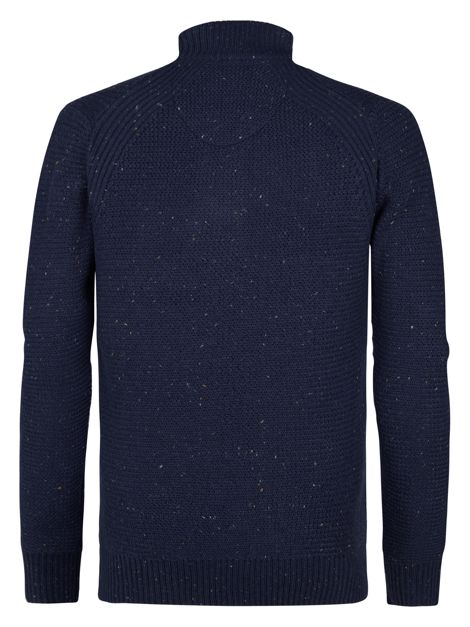 M-3050-KWC226 Men Knitwear Collar (Deep Capri 5090)