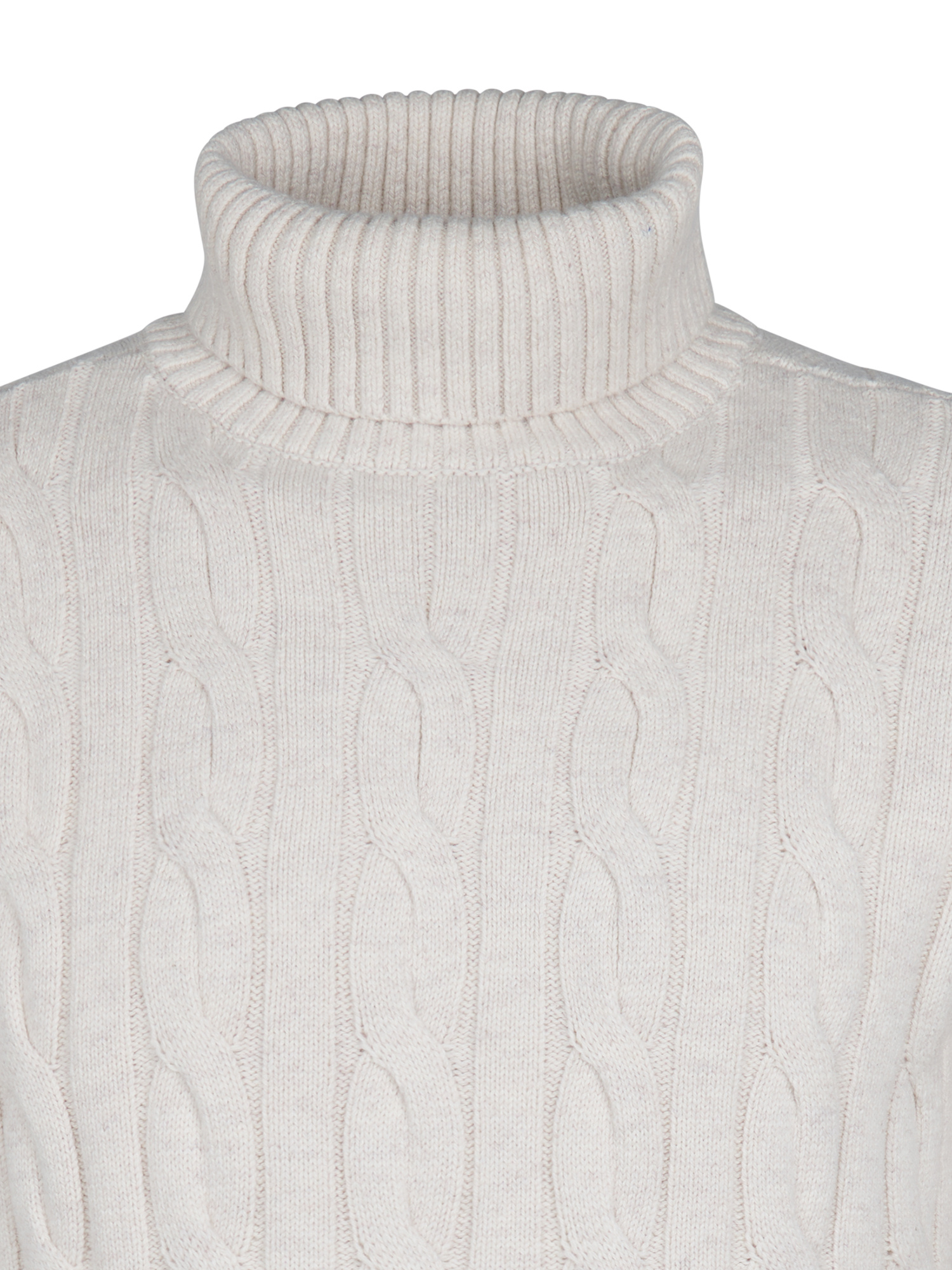 M-3050-KWC251 Men Knitwear Collar (Raw Sand 1108)