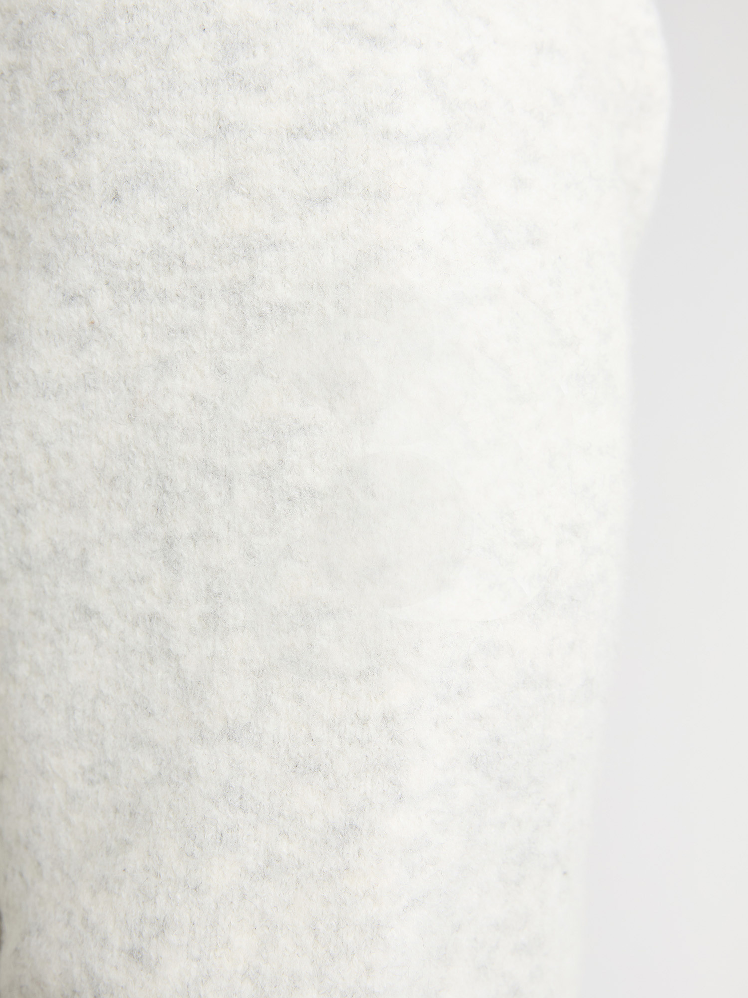 M-3050-KWC290 Men Knitwear Collar (Antique White Melee 0009)