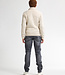 M-3050-KWC283 Men Knitwear Collar Cardigan (Antique White Melee 0009)