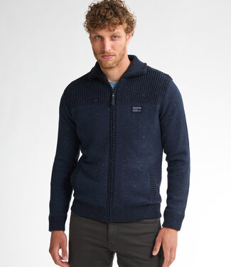 Petrol Industries M-3050-KWC283 Men Knitwear Collar Cardigan (Deep Capri 5090)