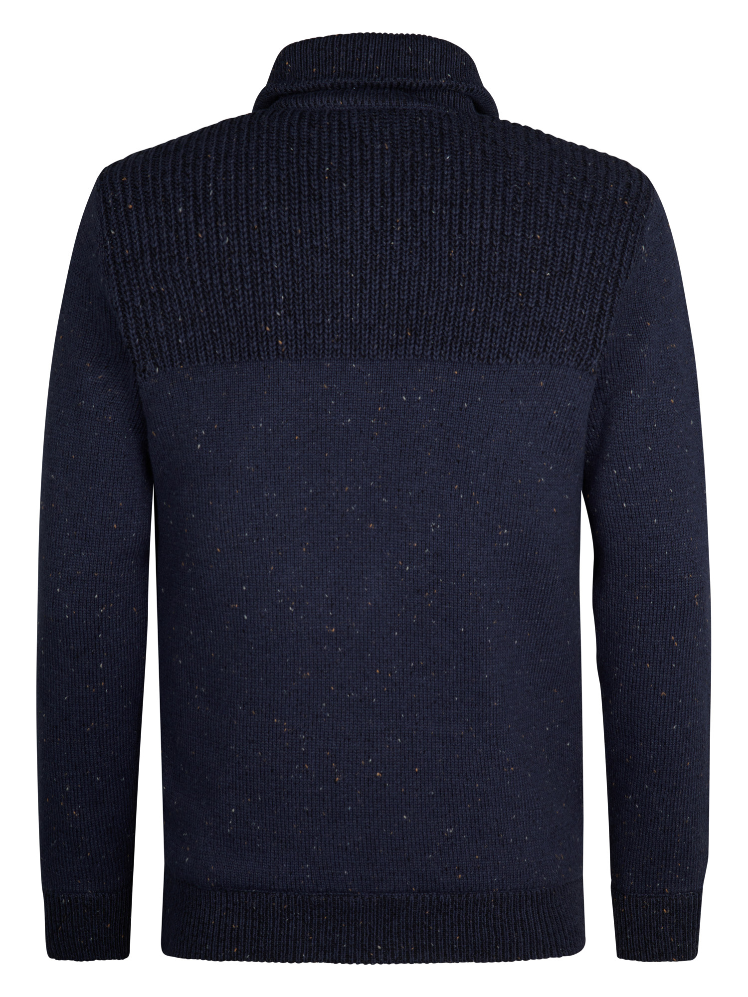 M-3050-KWC283 Men Knitwear Collar Cardigan (Deep Capri 5090)