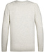 M-3050-KWR291 Men Knitwear Round Neck Basic (Antique White Melee 0009)