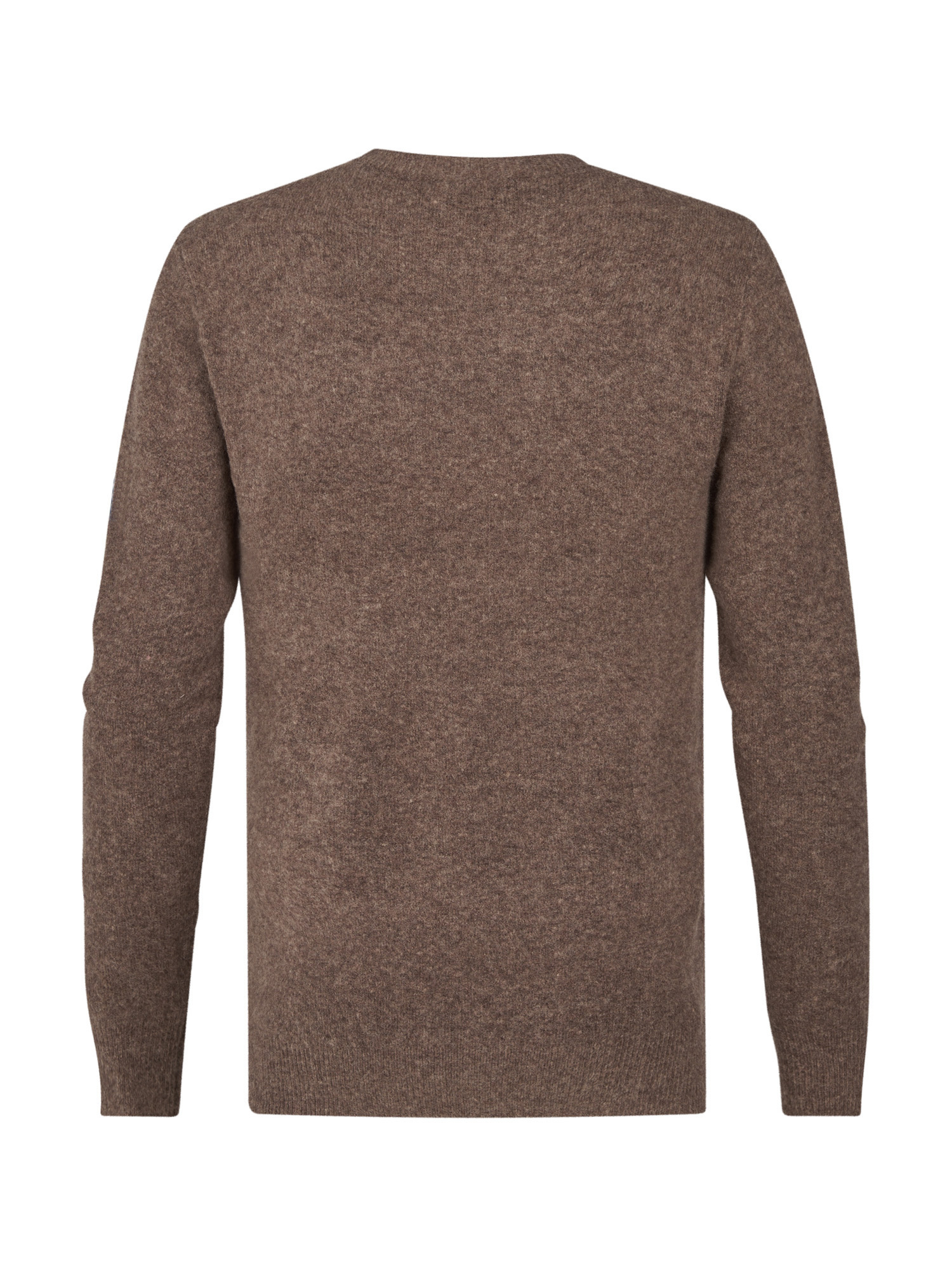M-3050-KWR291 Men Knitwear Round Neck Basic (Mud 7144)