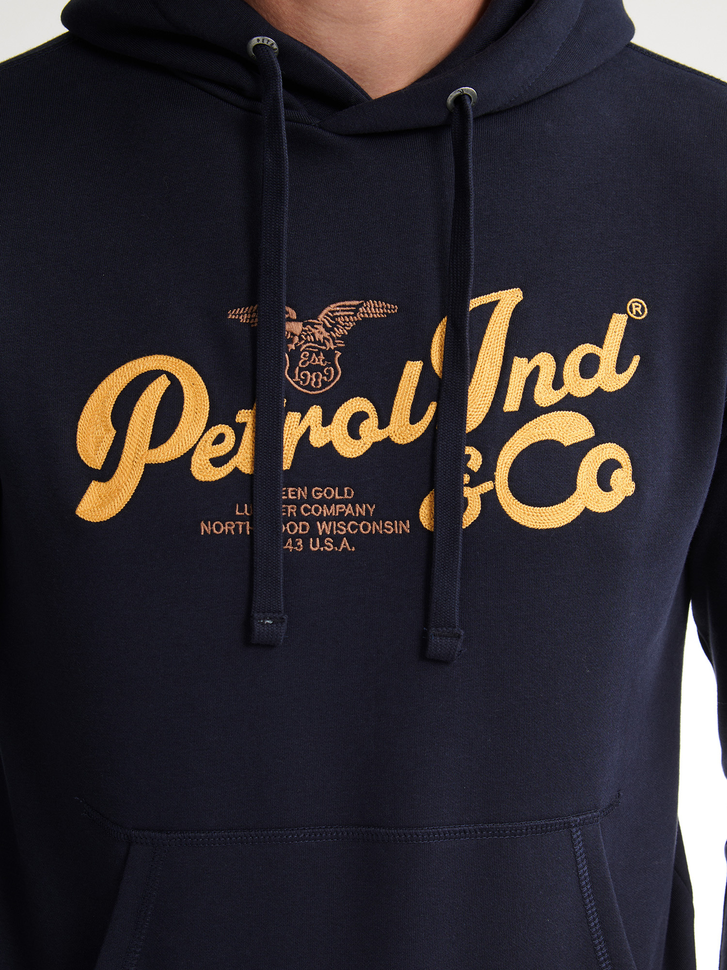 M-3050-SWH353 Men Sweater Hooded (Royal Navy 5092)