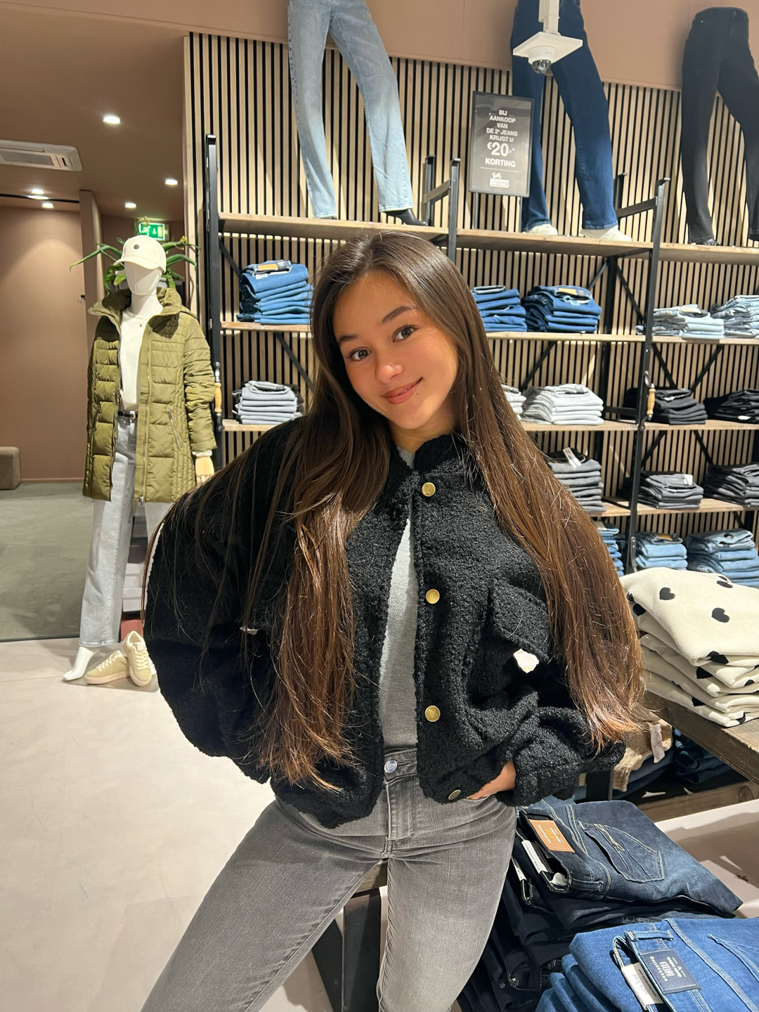 TEDDY - BOMBER JACKET (Black)