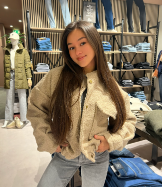 TEDDY - BOMBER JACKET (Beige)