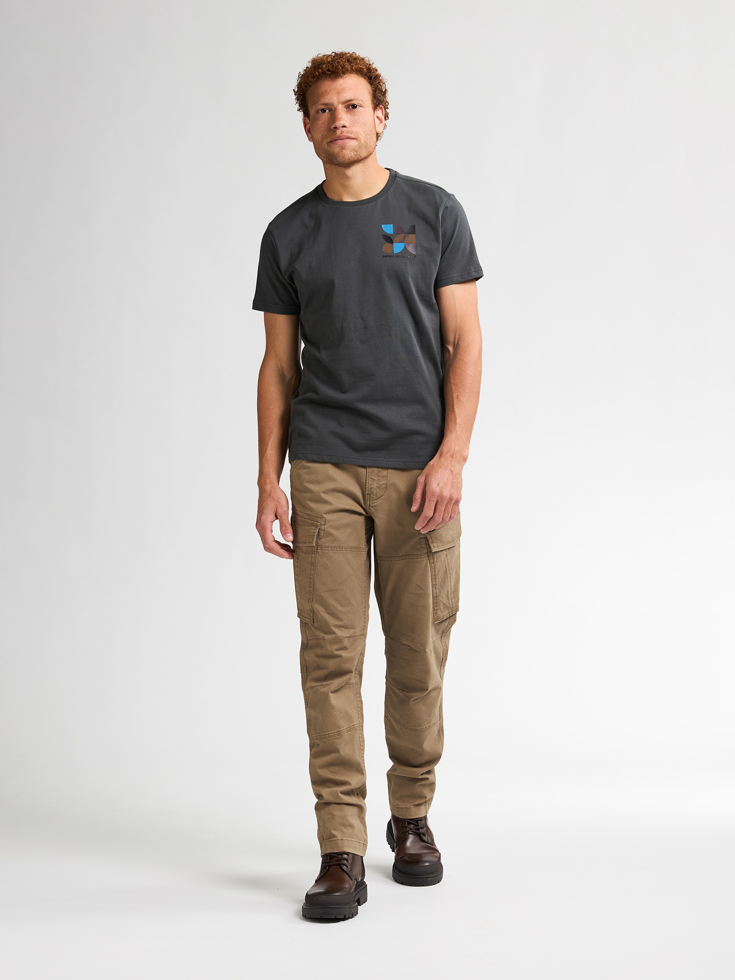 M-ROS-TRO581 Men Cargo (7140 Oak)