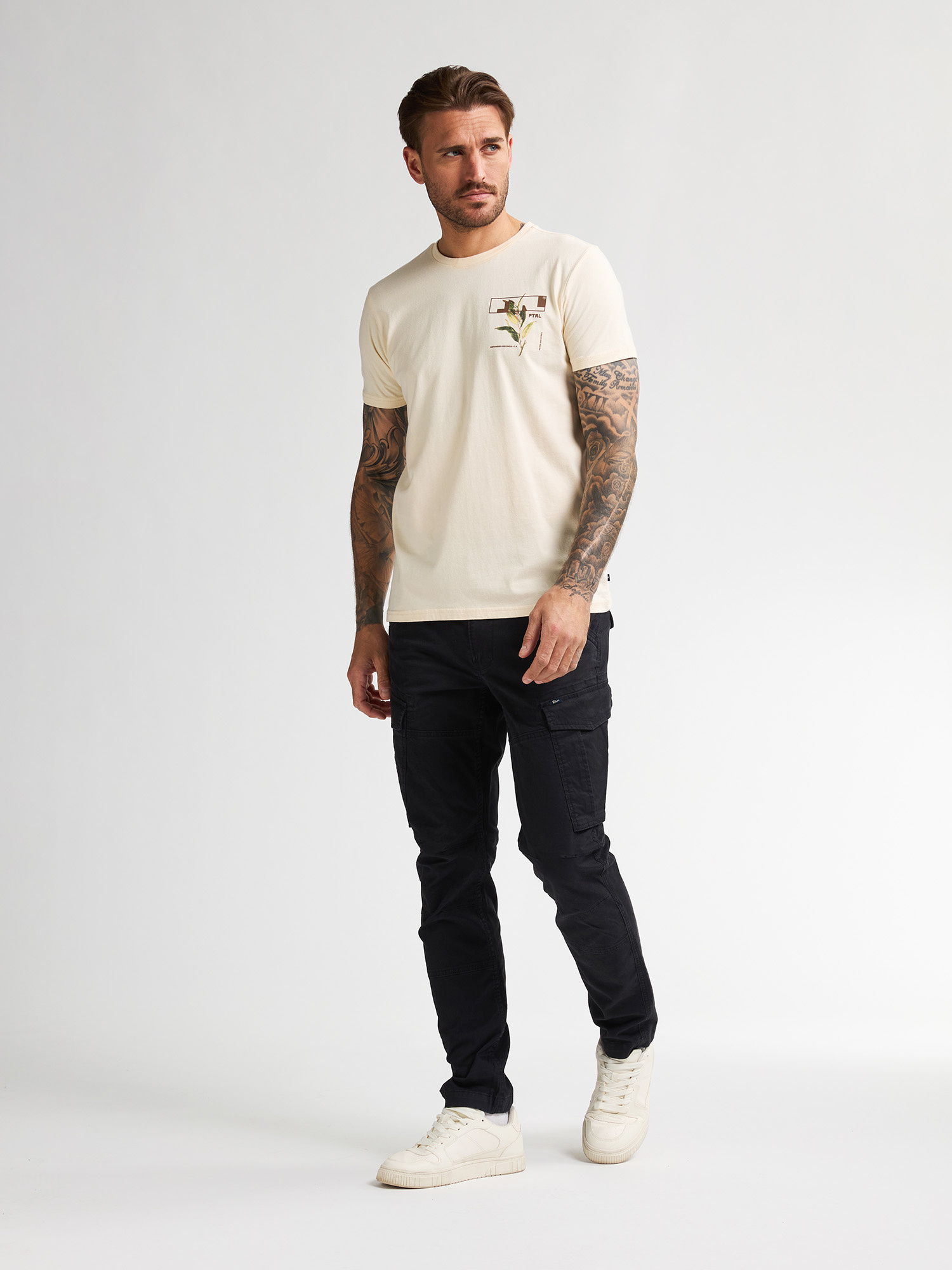 M-ROS-TRO581 Men Cargo (9999 Black)