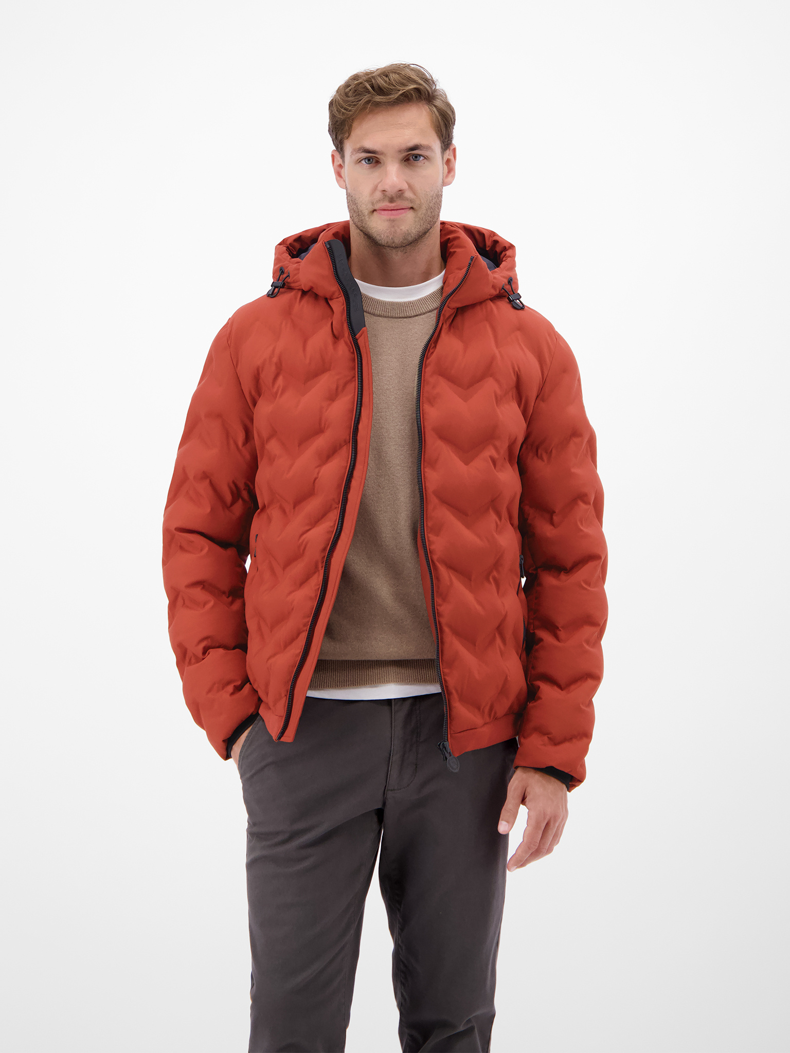 2597014 OUTDOORJACKE (354 BURNT RED)