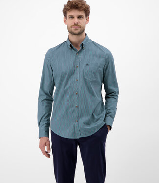 Lerros 2591155 HEMD 1/1 ARM (429 Fjord Blue)