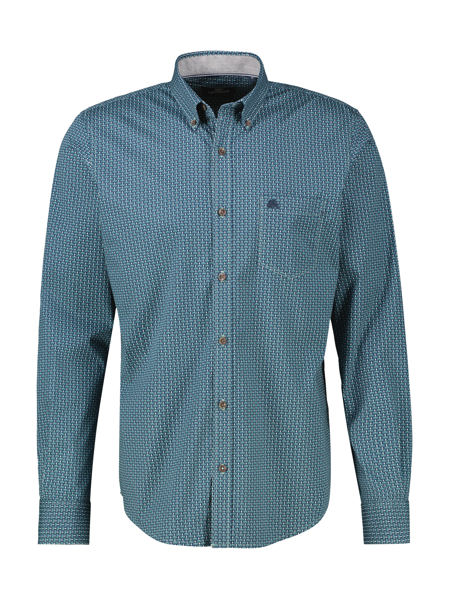 2591155 HEMD 1/1 ARM (429 Fjord Blue)