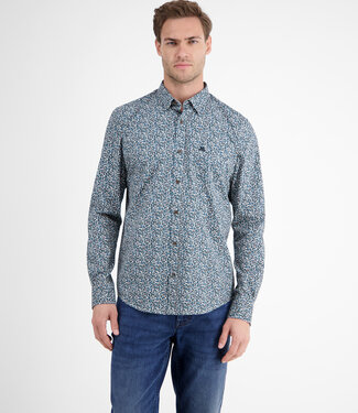 Lerros 2591453 HEMD 1/1 ARM (429 Fjord Blue)