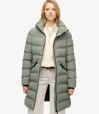 Superdry CITY MID PADDED JACKET (Freestyle Green)