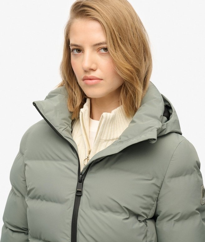 CITY MID PADDED JACKET (Freestyle Green)