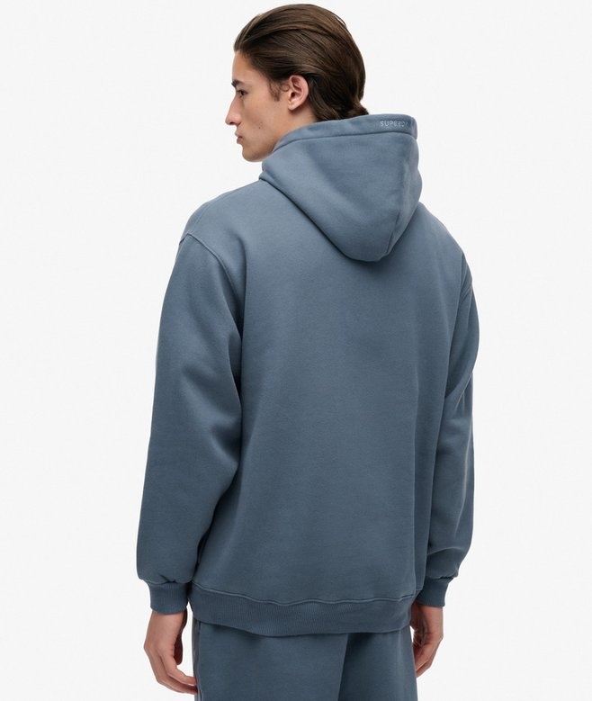 BLANK OVERSIZED HOOD (FLINT STONE)