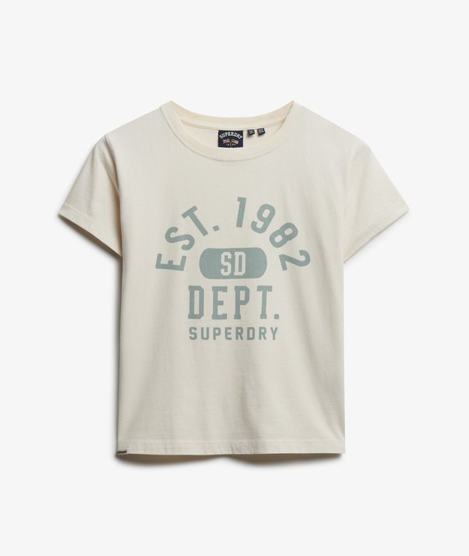 ATHLETIC GRAPHIC FITTED TEE (Desert)