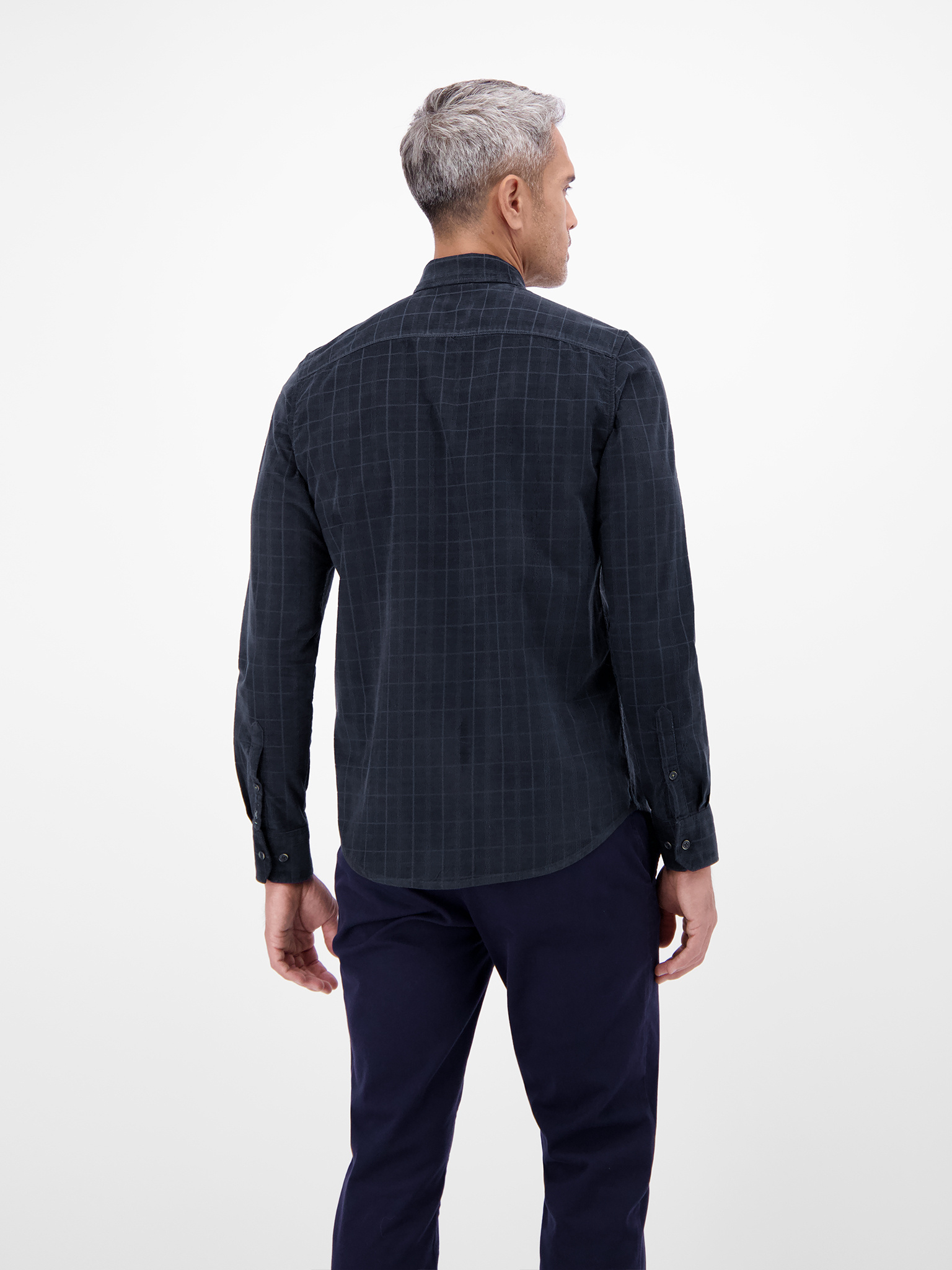 2501087  HEMD 1/1 ARM (485 CLASSIC NAVY)