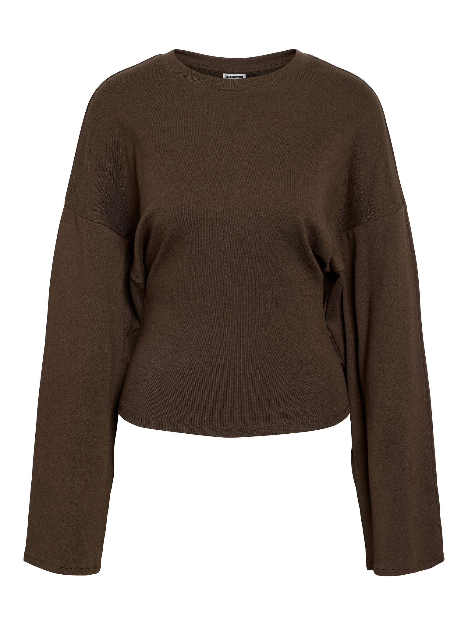 NMEDEN L/S WIDE SLEEVE TOP (Chocolate Brown)