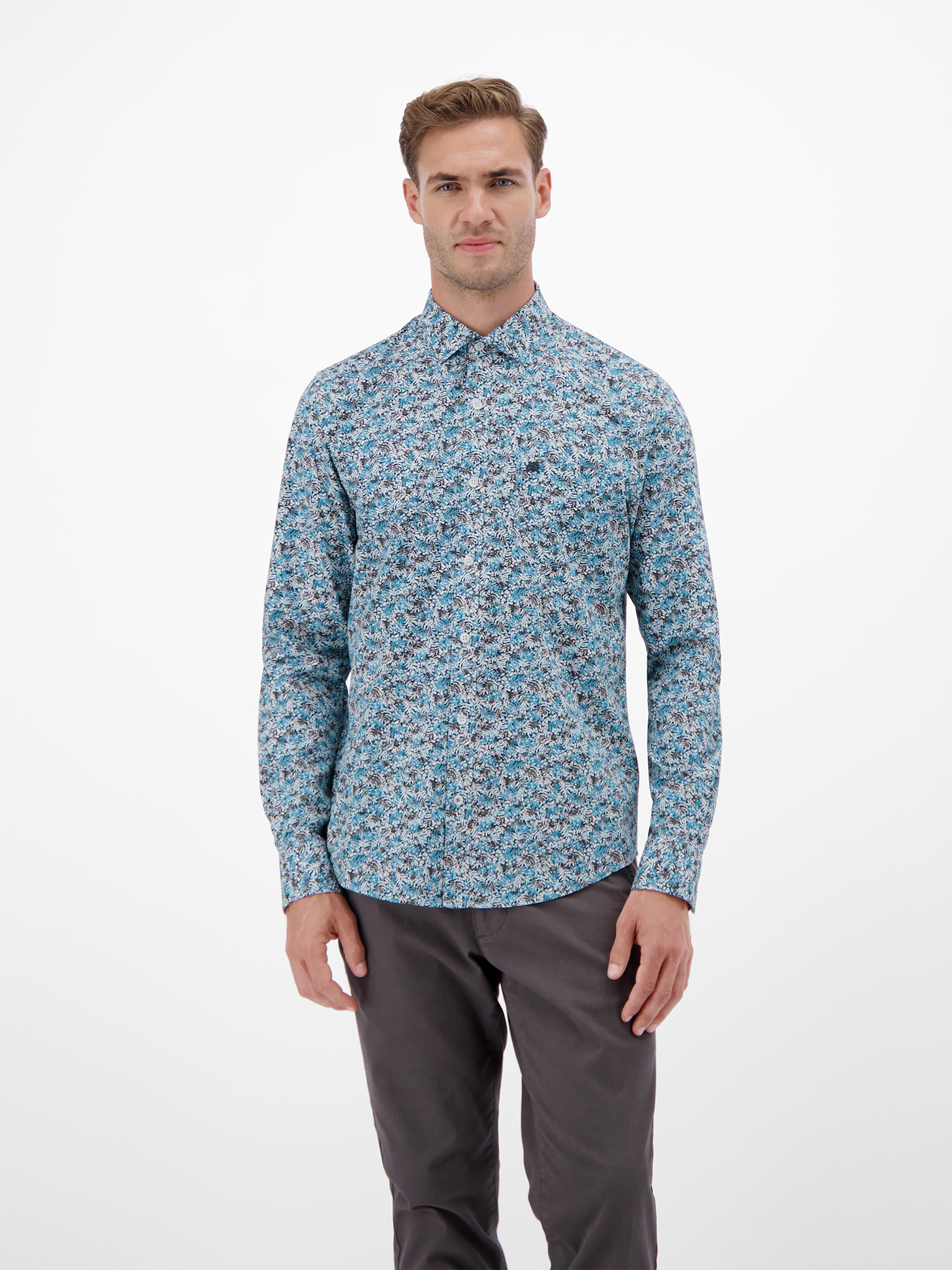 2501392  HEMD (434 SWEDISH BLUE)