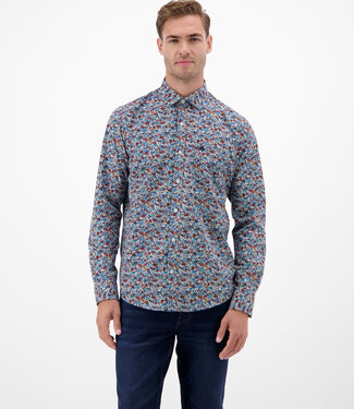 Lerros 2501392  HEMD (364 MAPLE RED)