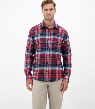 Lerros 25N1095 HEMD 1/1 ARM (364 MAPLE RED)