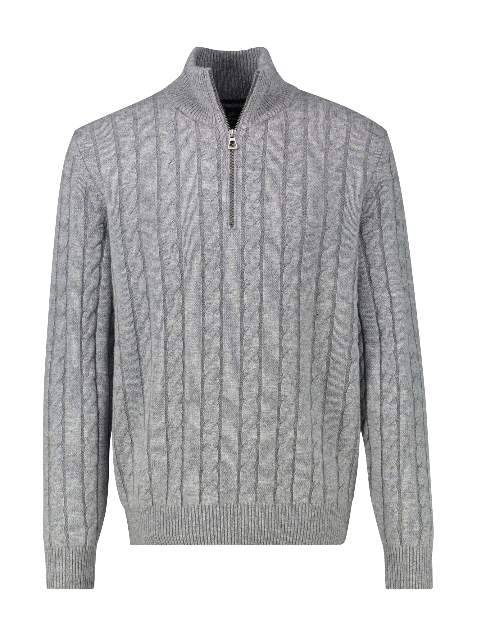 25N5463 CASHEMIRE SWEATER (259 PLATINUM GREY)