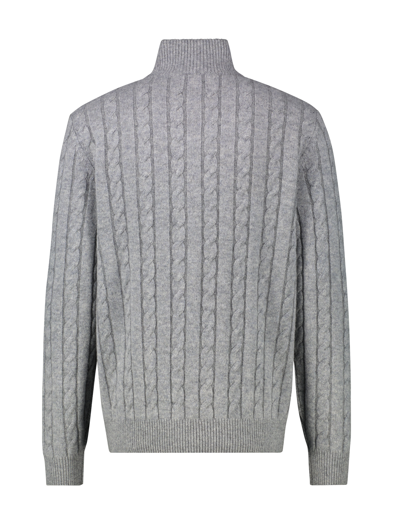 25N5463 CASHEMIRE SWEATER (259 PLATINUM GREY)