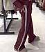 MAXIME Stripes Pants (Burgundy)