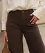GASPARETTE Full Lenght Jeans Wide Leg  - Chocolate Brown