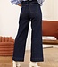 VIENNA Petite Cropped Wide - Raw Denim