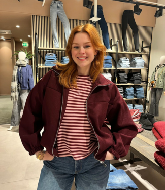 ANIKA - Jacket (Burgundy)