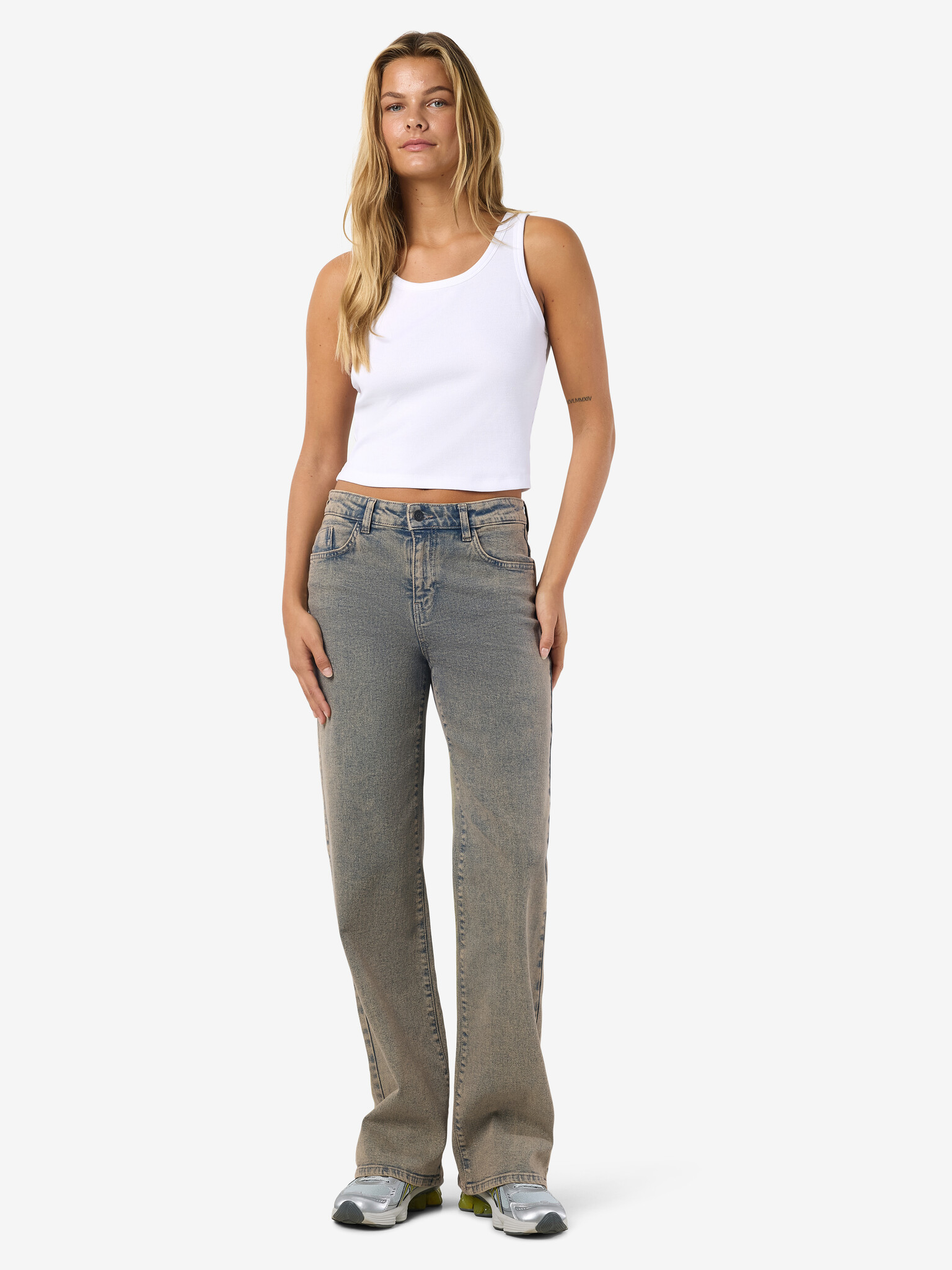 NMYOLANDA NW WIDE TNT JEANS AZ454LB NOOS Light Blue Denim