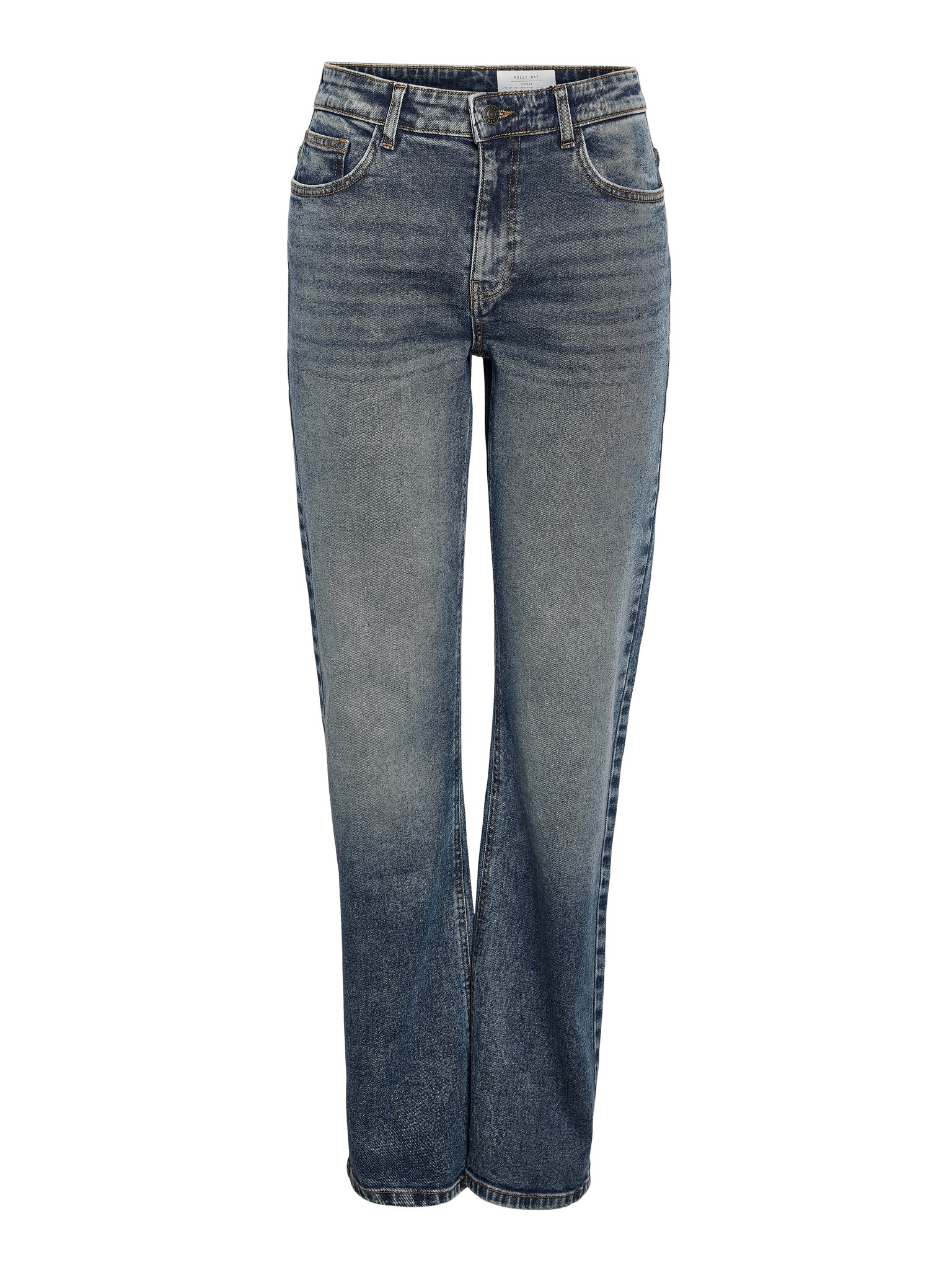 NMMONICA HW STRAIGHT JEAN AZ221DB NOOS (DARK BLUE DENIM)