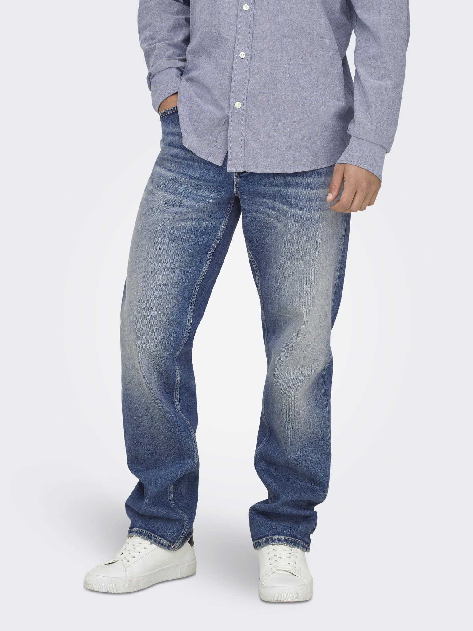 ONSEDGE PERFORMANCE DMB 6639 (Dark Medium Blue Denim)