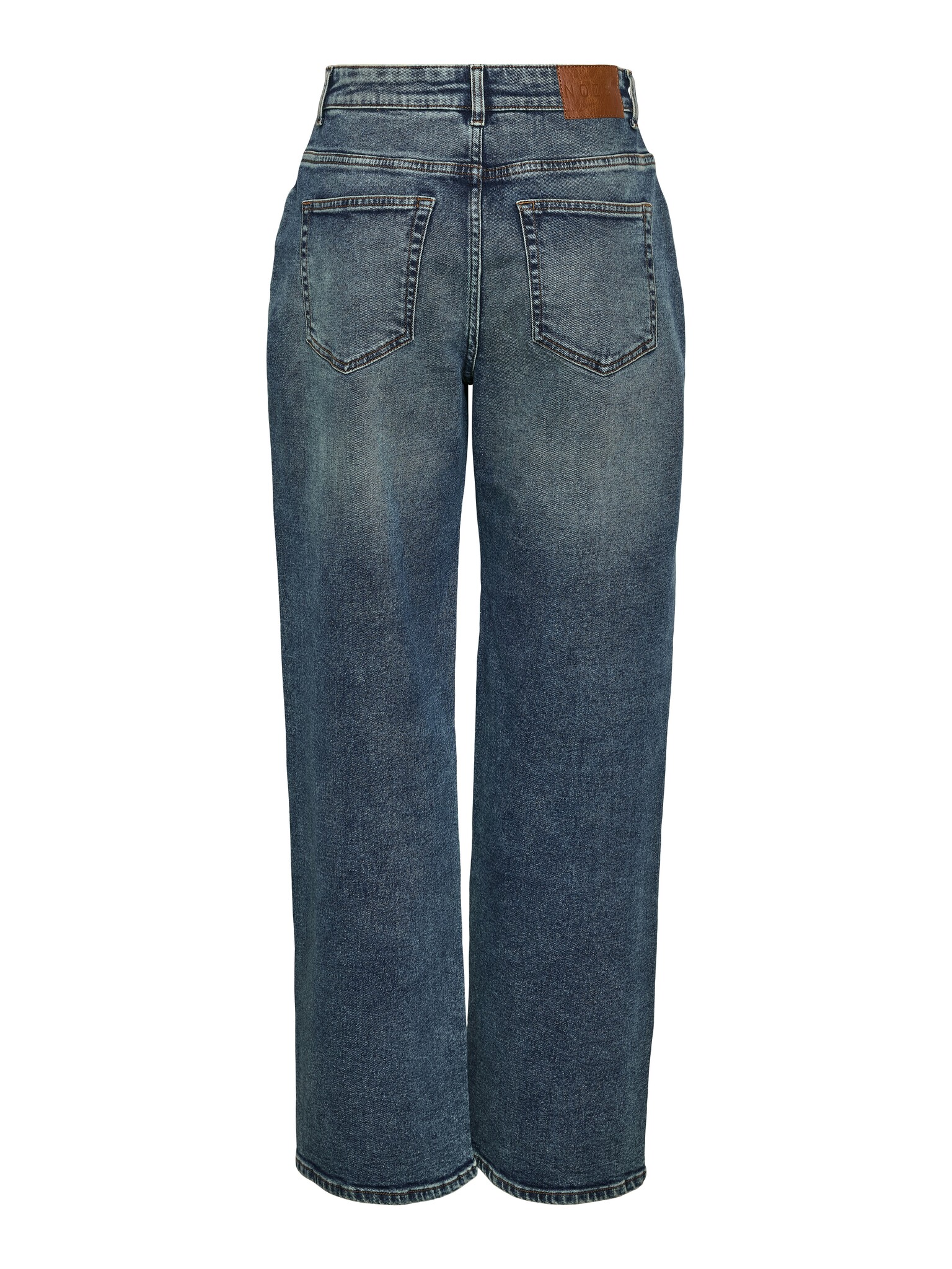 NMJOSIE  HW BAGGY JEANS (Medium Blue Denim)