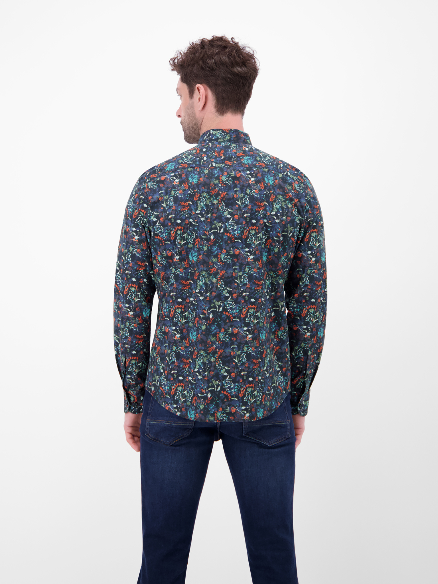 25D1406 HEMD (485 CLASSIC NAVY)