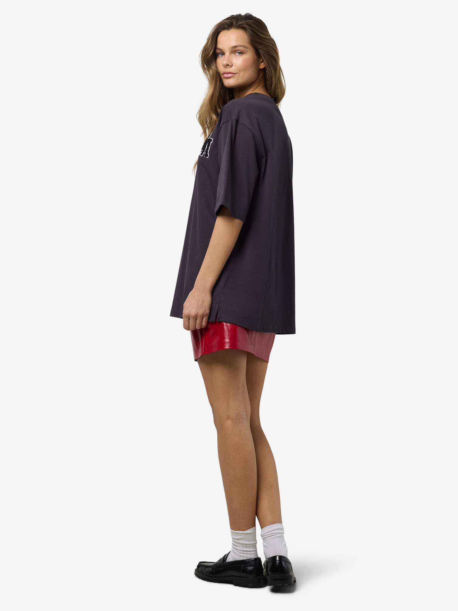 NMKOKOON S/S EMB T-SHIRT JRS (OBSIDIAN BLACK)