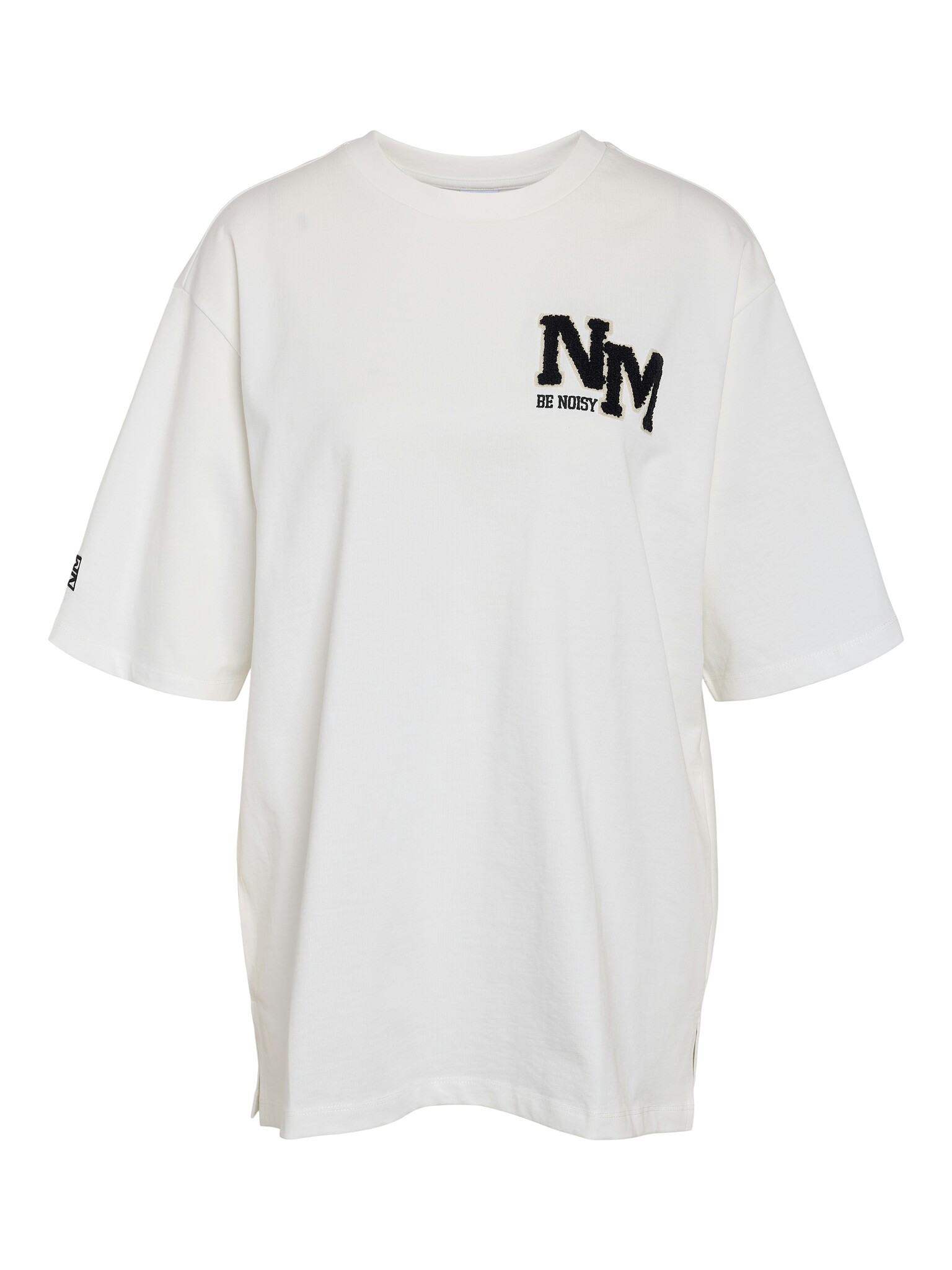 NMKOKOON S/S EMB T-SHIRT JRS (CLOUD DANSER BLACK EMB)
