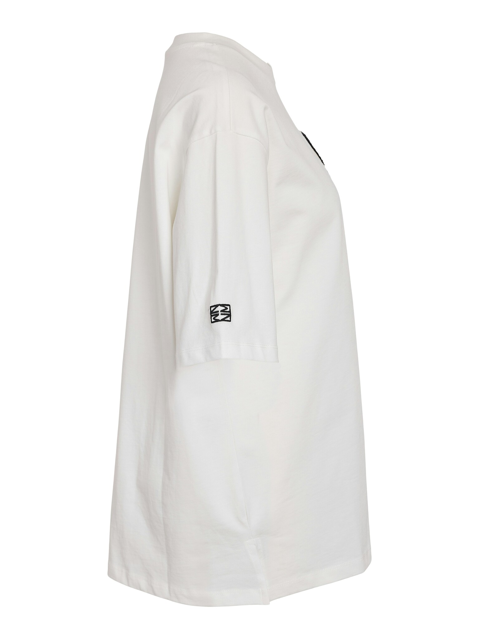 NMKOKOON S/S EMB T-SHIRT JRS (CLOUD DANSER BLACK EMB)