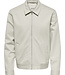 ONSJAKES 0339 REG ZIP STRETCH OVERSHIRT (silver lining)
