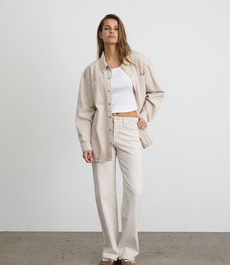 NOISY MAY NMYOLANDA MW STRAIGHT JEANS COLORED (PUMICE STONE )